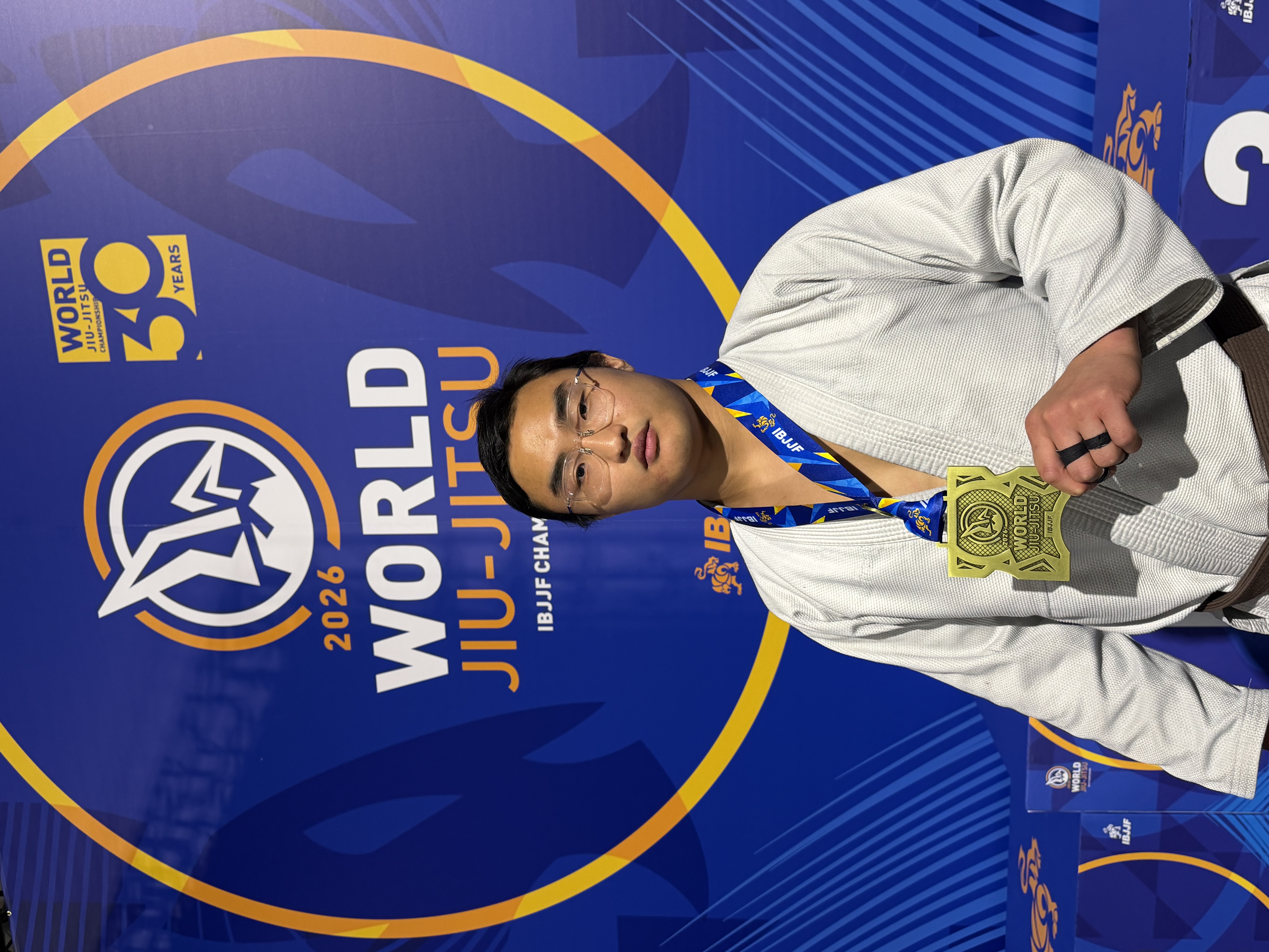 2026 World Jiu-Jitsu Championship gold medal