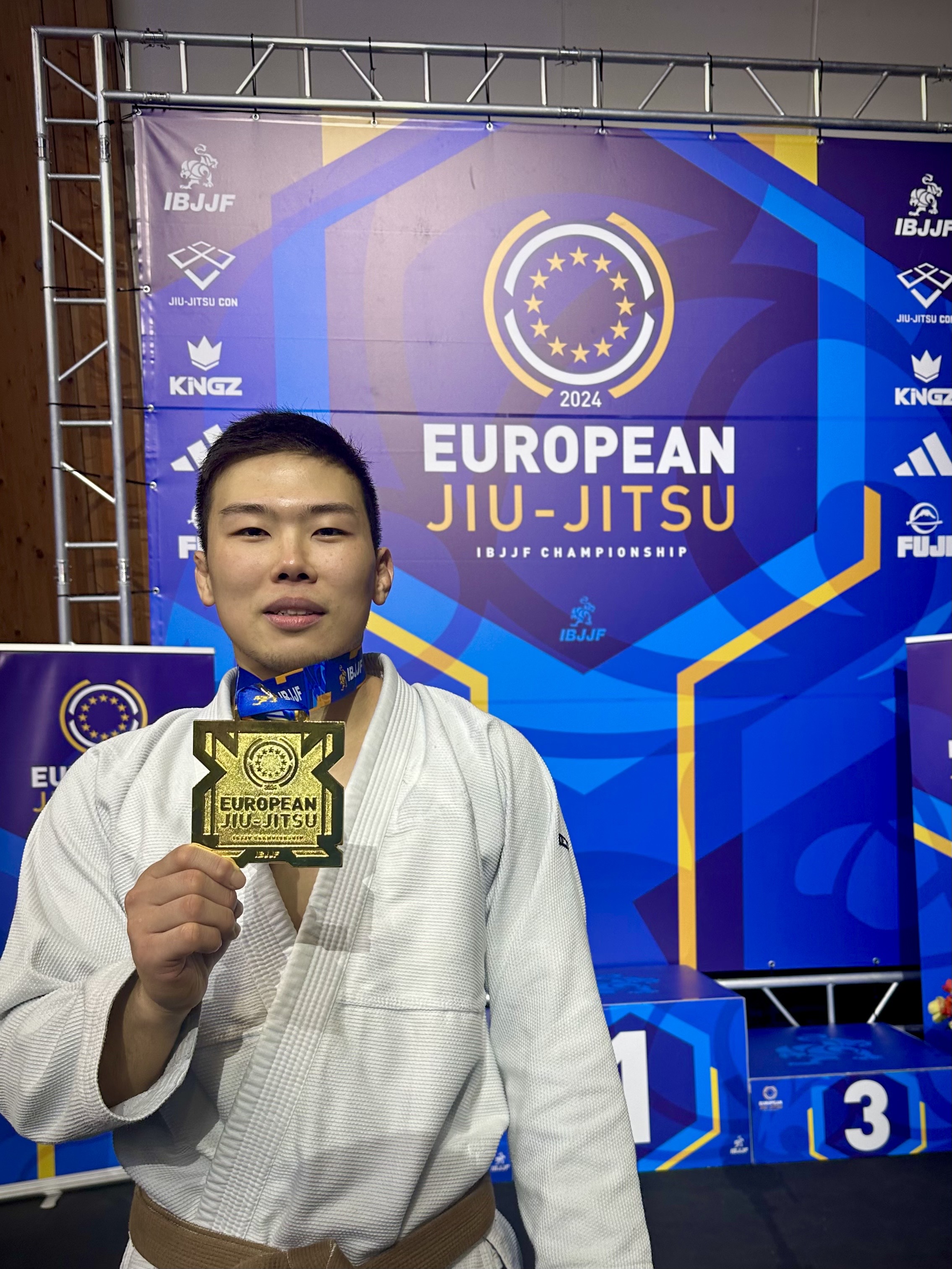 2024 European Jiu-Jitsu Championship gold medal