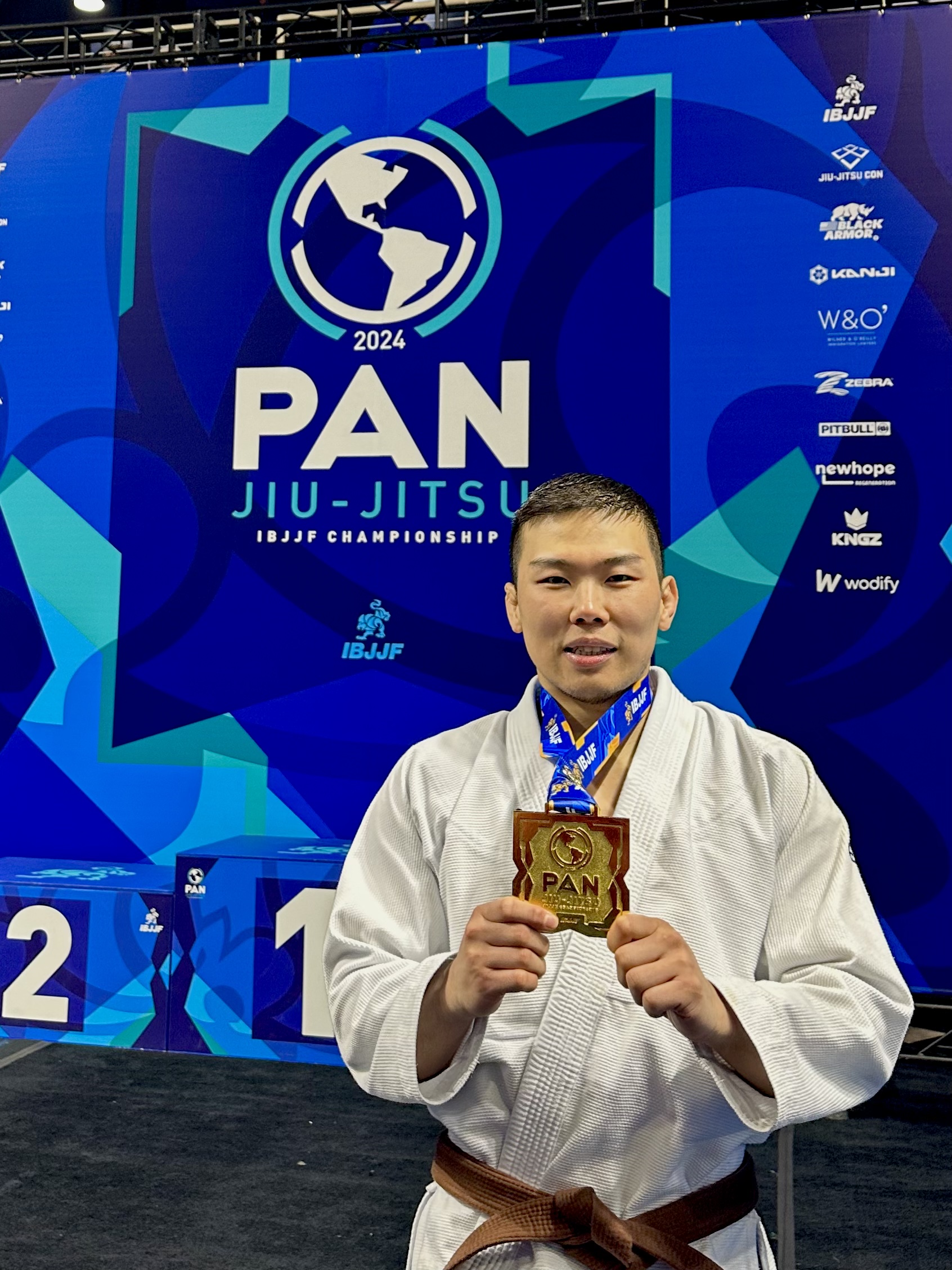 2024 Pan Jiu-Jitsu Championship medal